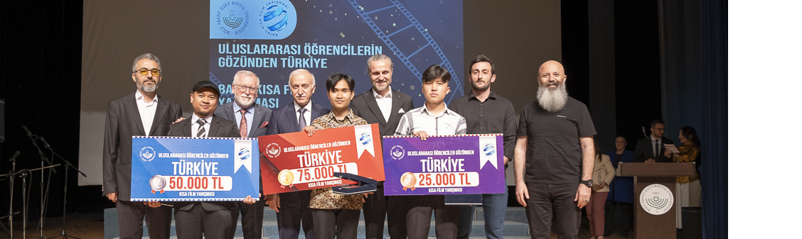 Uluslararası Öğrenciler Gözünden Türkiye” Temalı Kısa Film Yarışmasının Ödül Töreni Gerçekleştirildi